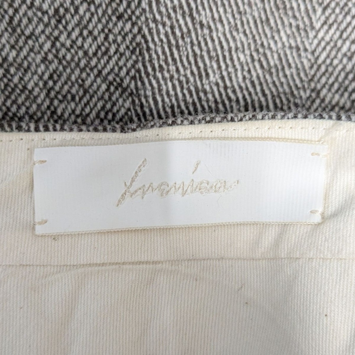 21AWNO TUCK STRAIGHT PANTSノータックストレートパンツIH-21FW-P009-MT