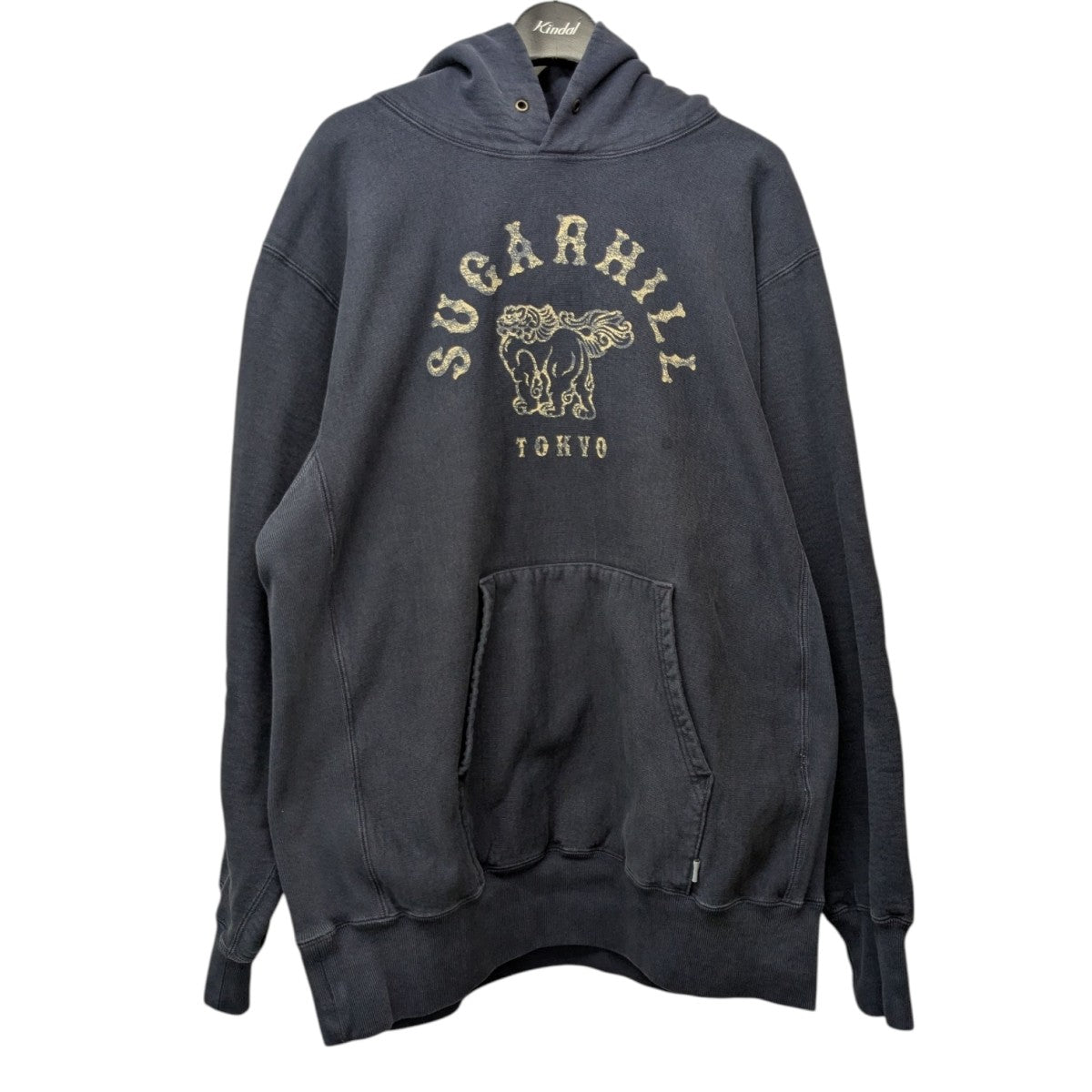 新品 シュガーヒル 24ss CRUSHED SWEATSHIRT スウェット3 SUGARHILL(シュガーヒル) CRASHED SWEATSHIRTダメージ クルー