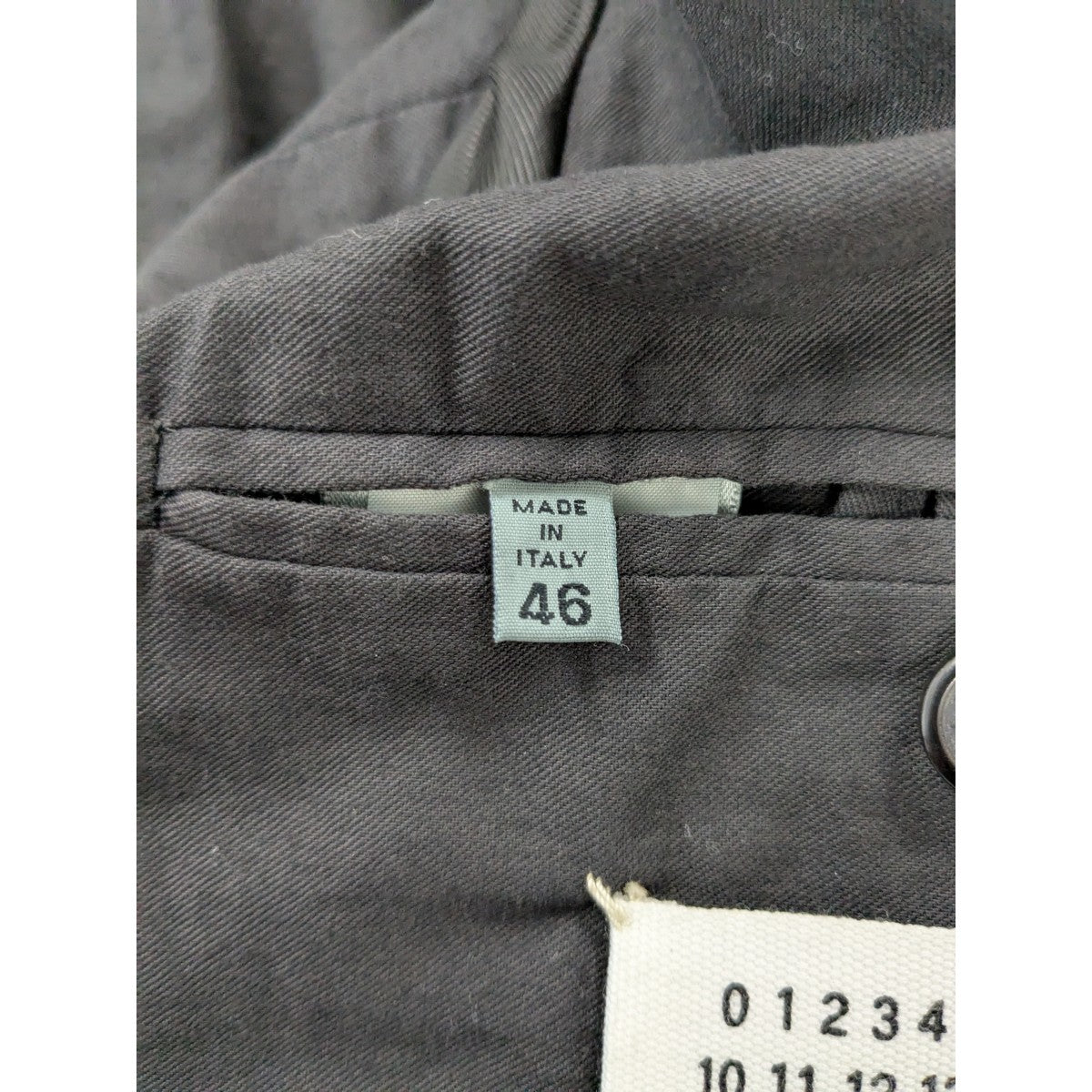 Martin Margiela14 05AW 本人期 デカZIP 5ZIPスウェードライダースジャケット 古着・中古-5枚目のアイテム画像