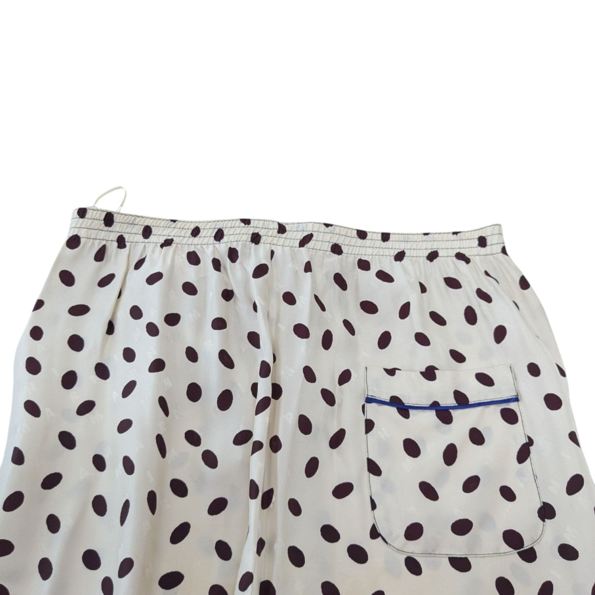 MARNI(マルニ) ドット柄ロゴサテンパジャマパンツPAMA018310