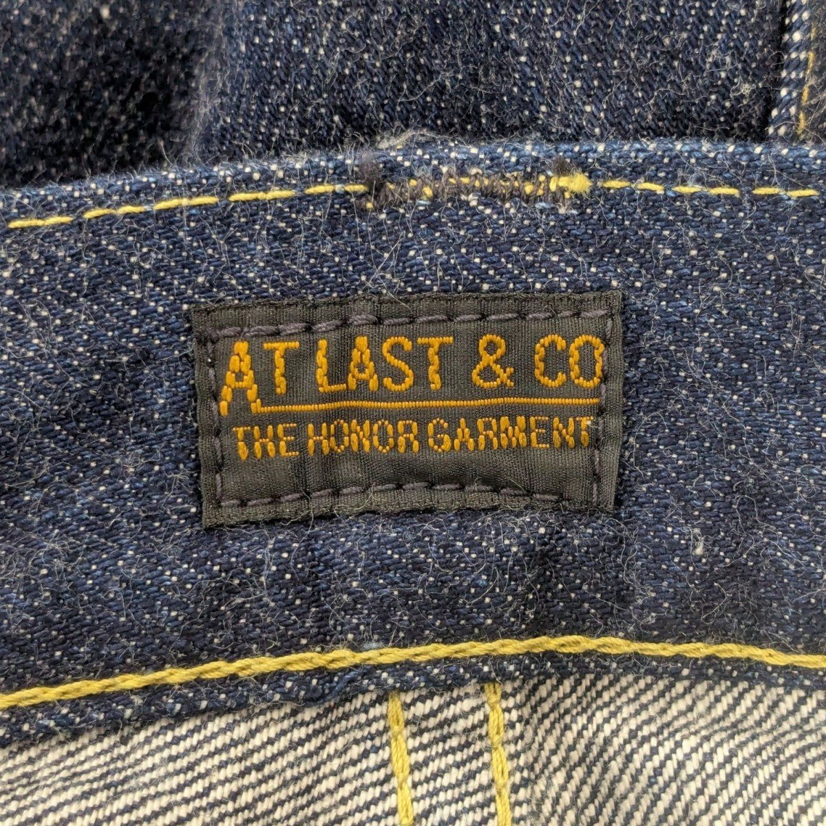ATLAST ＆ CO(アットラスト) LOT126リジットデニムパンツ