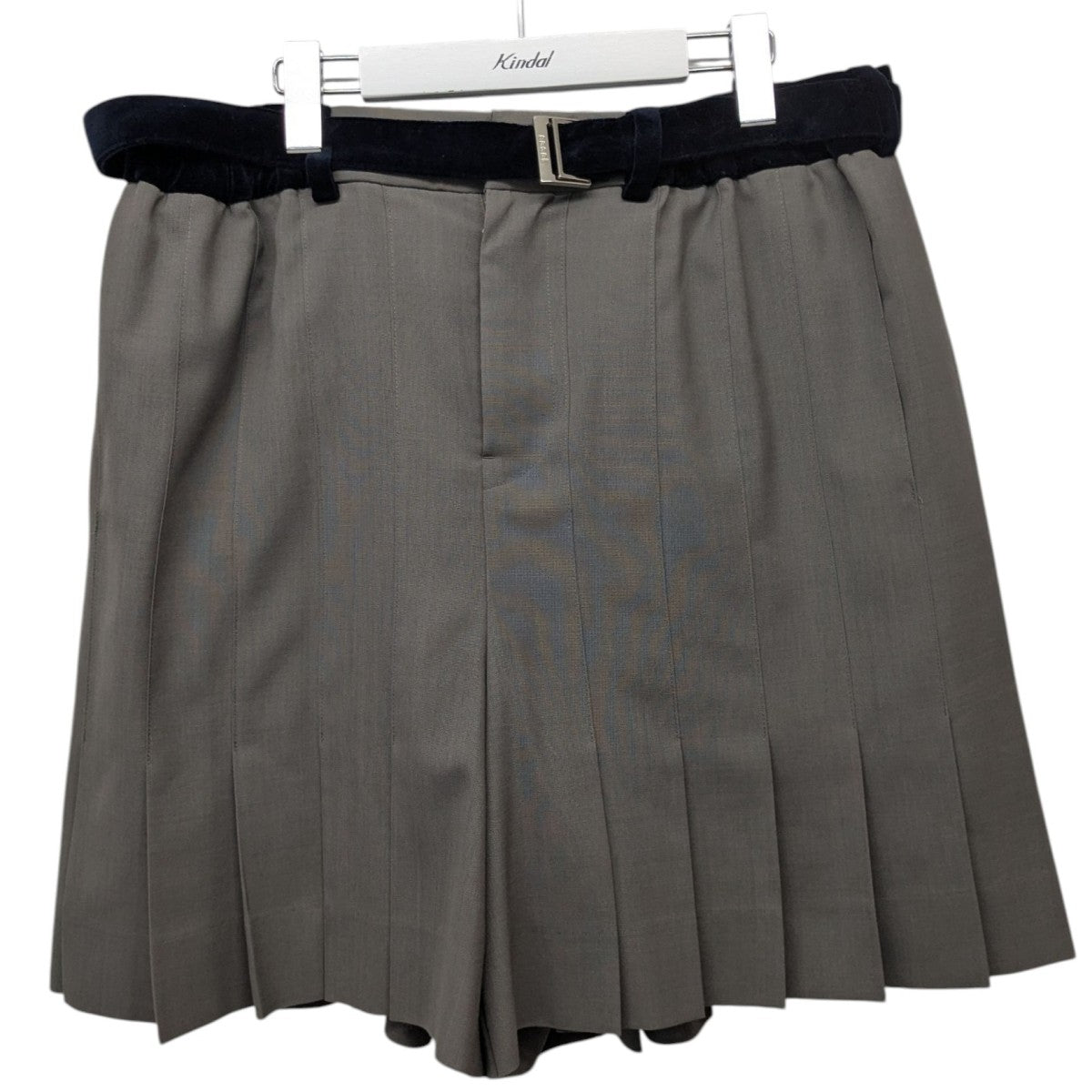 sacai ショーツスラックス グレー 1 sacai(サカイ) 23SS「Suiting Shorts」スーチングショートパンツ