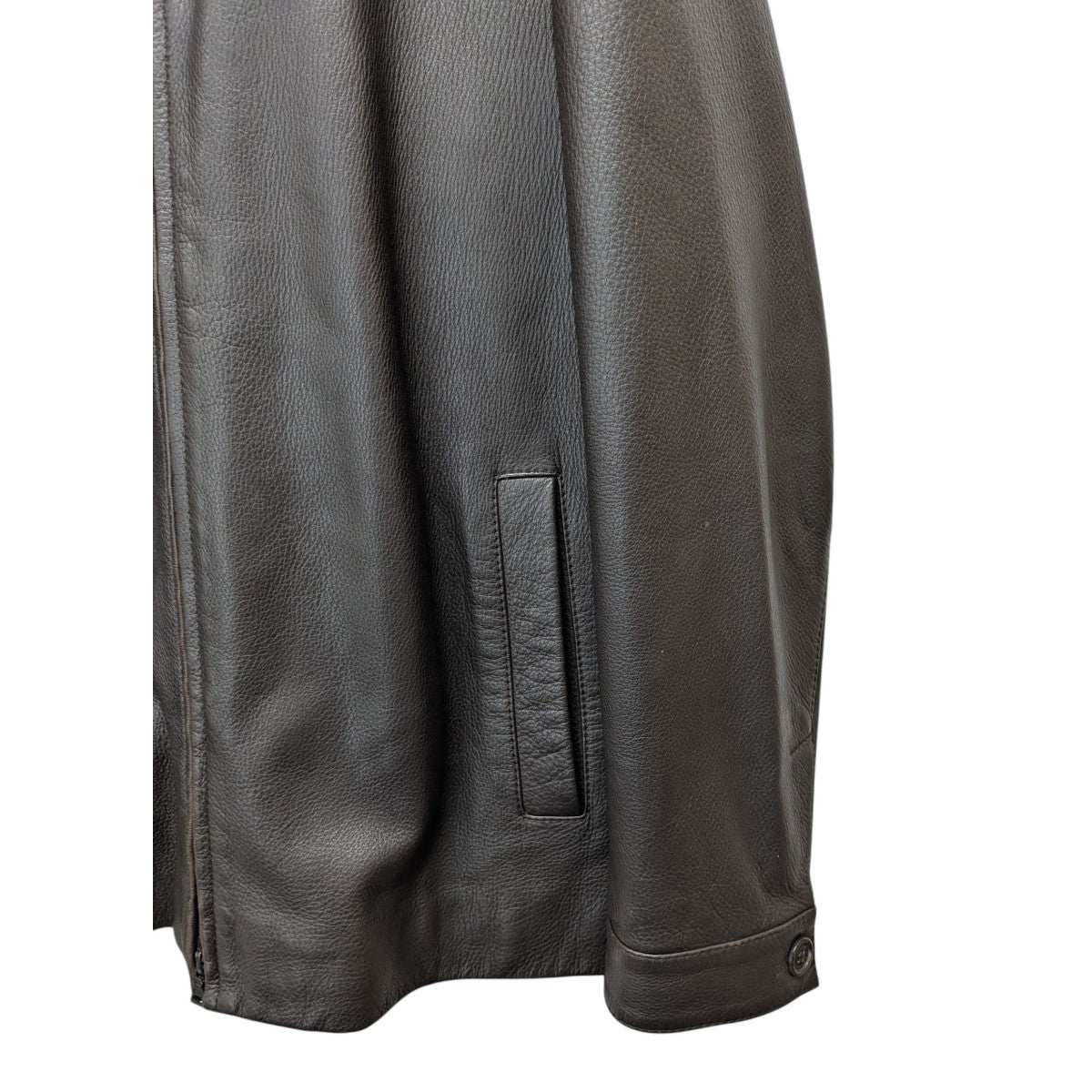 【PRADA】取り外し可能な襟 レザー ジャケット☆SALE中 Prada レザージャケット | ブラック | FARFETCH JP