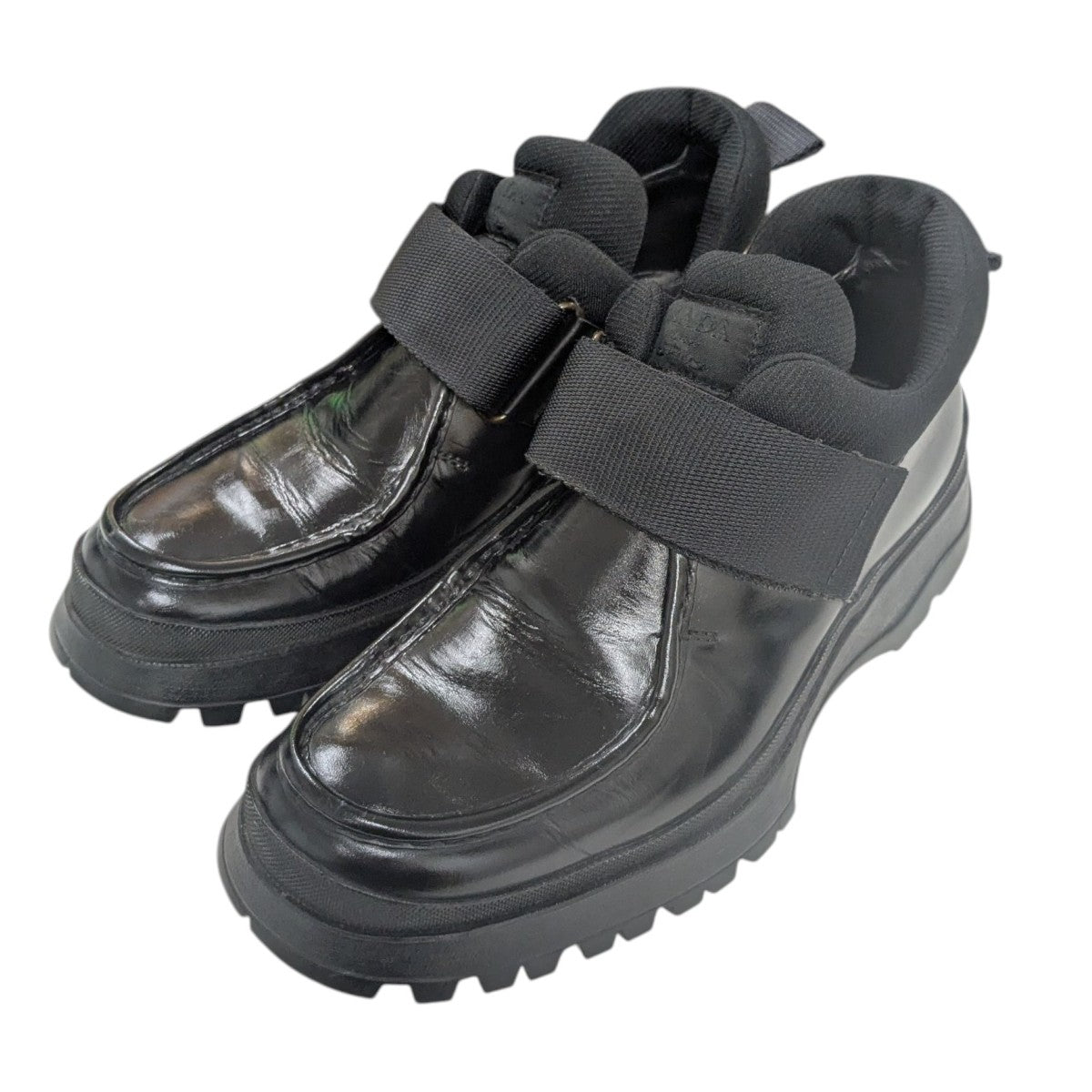 PRADA プラダ　シューズ ブラック サイズ7 イタリア製 楽天市場】PRADA(プラダ) サイズ:7.5 Air Sole Derby Shoes