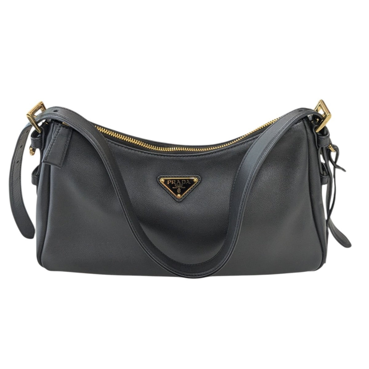 PRADA(プラダ) エメ ミディアム レザー ショルダーバッグ 1BC229