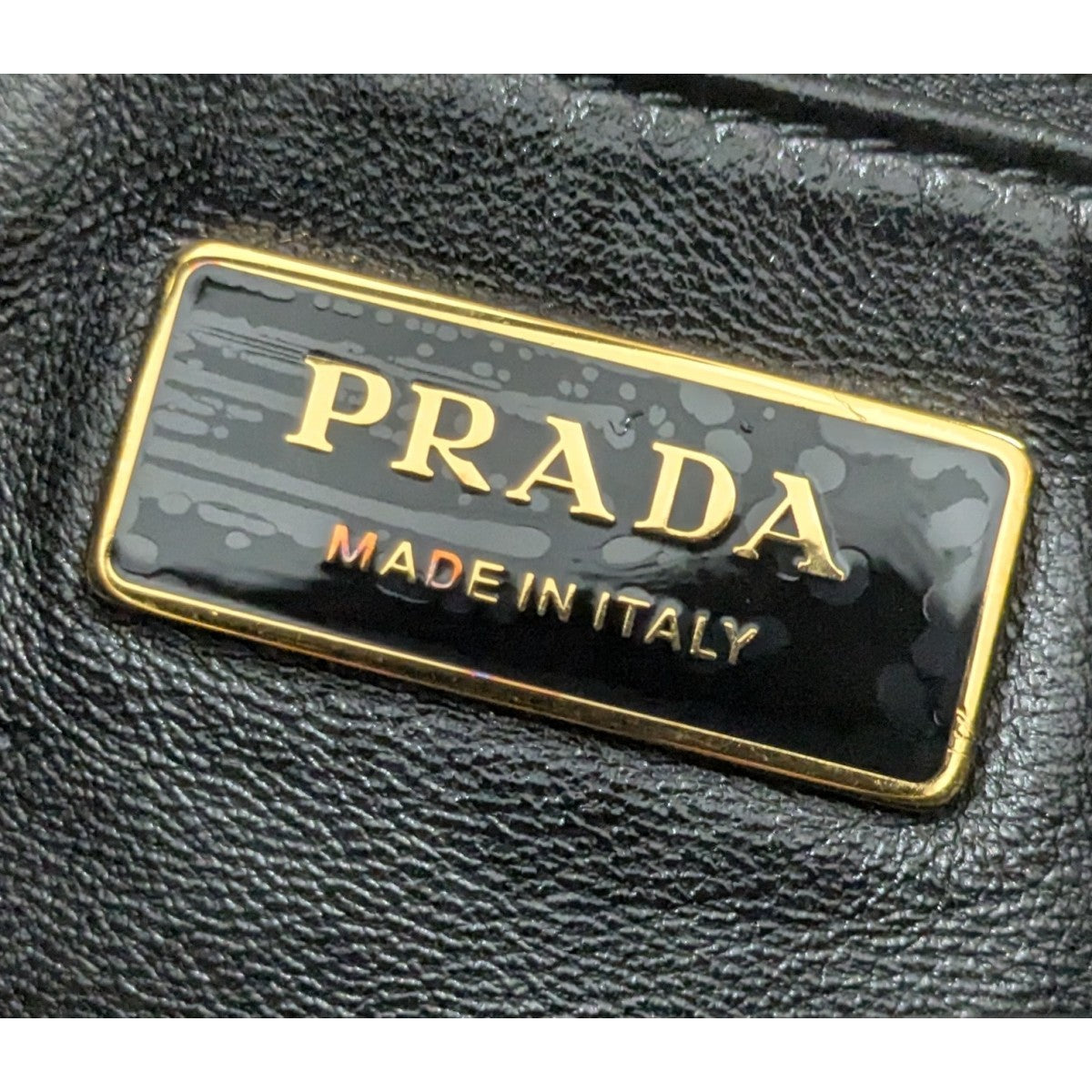 【くみくみ お値下げ】PRADA  トラベル スリッパ ダークブラウン プラダ シャッフル レザー ダブルモンク
