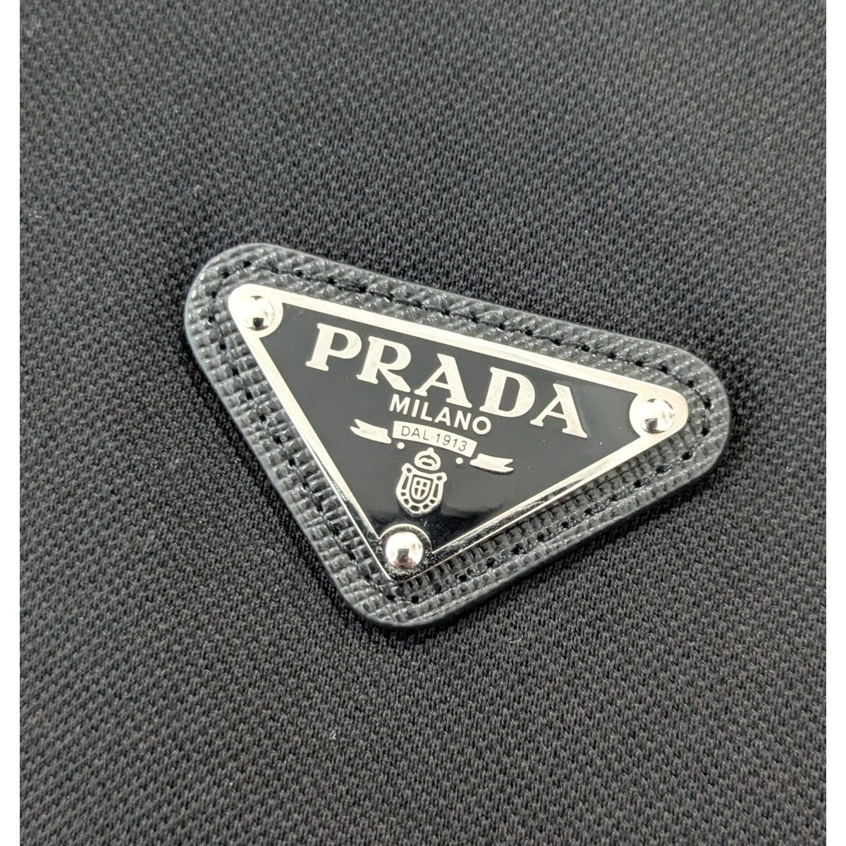 PRADA(プラダ) Re-Nylon ピケディティールポロシャツ UJN903