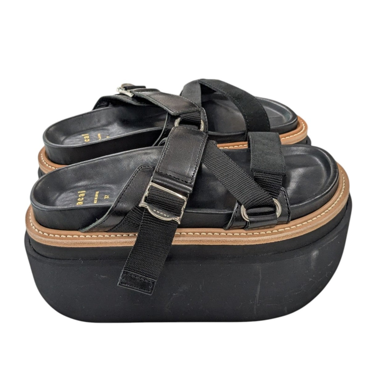 sacai 「Hybrid Belt Sandals」ハイブリットベルトサンダル 古着・中古-3枚目のアイテム画像