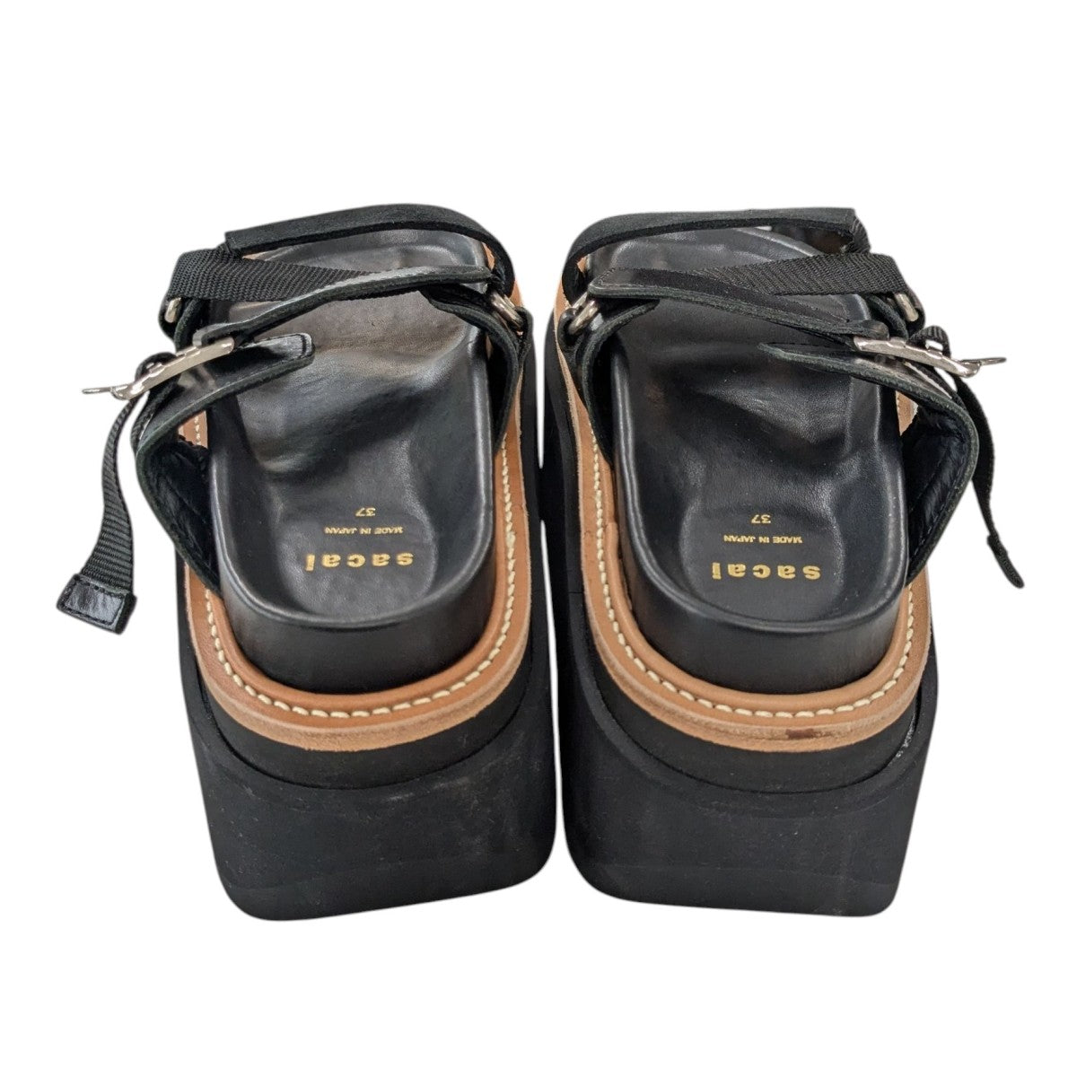 sacai 「Hybrid Belt Sandals」ハイブリットベルトサンダル 古着・中古-4枚目のアイテム画像