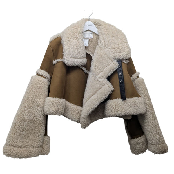 sacai(サカイ) フェイクシェアリングムートンジャケット 22-06278