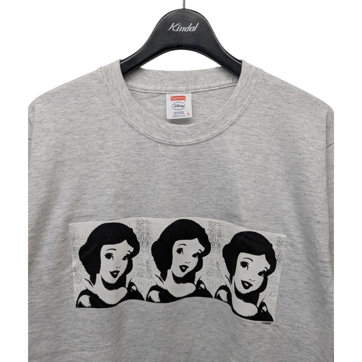 Supreme×Disney 11AW「Snow White L／S Tee」白雪姫スノーホワイトロングTシャツ 古着・中古-3枚目のアイテム画像