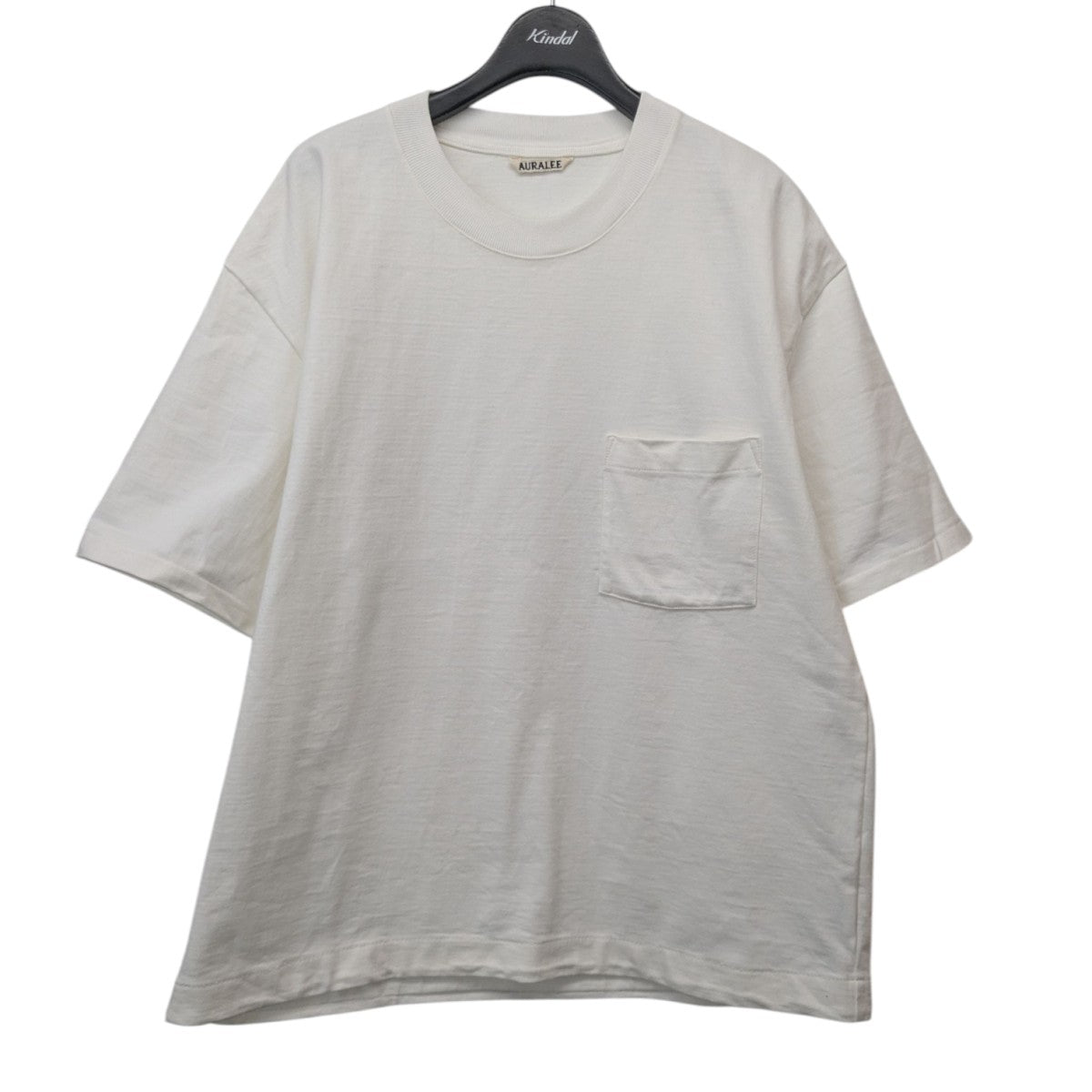 ＜新品・未使用＞【AURALEE】HEAVY WEIGHT POCKET TEE HEAVY WEIGHT POCKET TEE(WHITE) - H-L