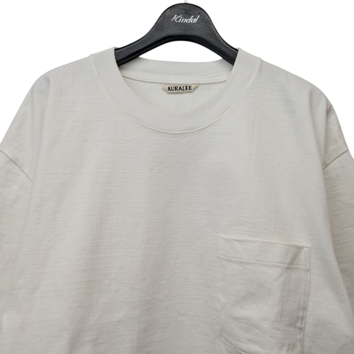 AURALEE(オーラリー) HEAVY WEIGHT POCKET TEEヘビーウェイト