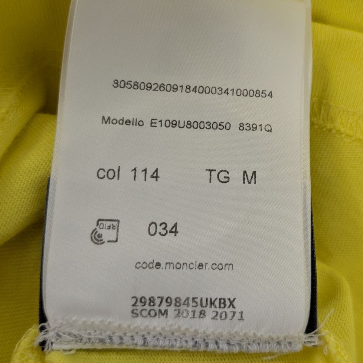 MONCLER×FRAGMENT DESIGN MAGLIA T-SHIRTBOXTシャツE109U8003050 古着・中古-10枚目のアイテム画像