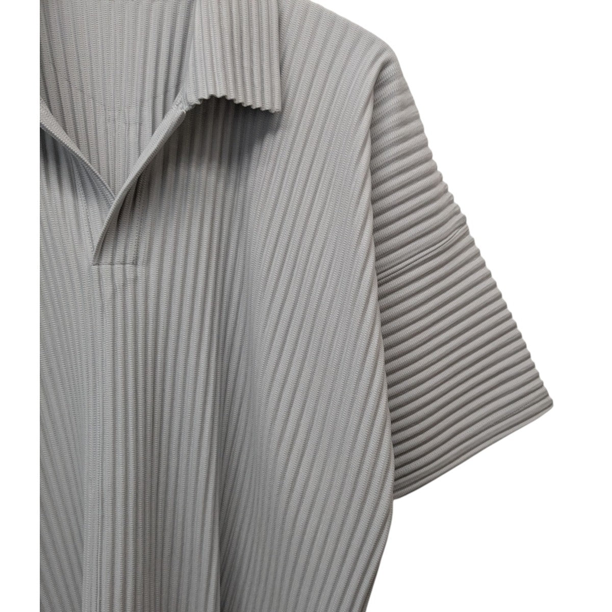 HOMME PLISSE ISSEY MIYAKE プリーツスキッパーシャツ 古着・中古-4枚目のアイテム画像