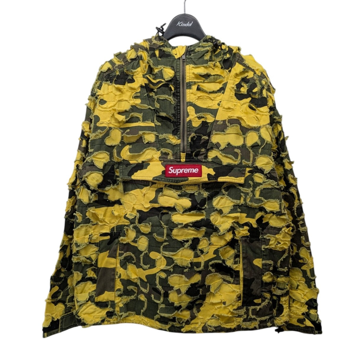 SUPREME (シュプリーム) 17AW Hooded Logo Half Zip フーデッド ロゴ