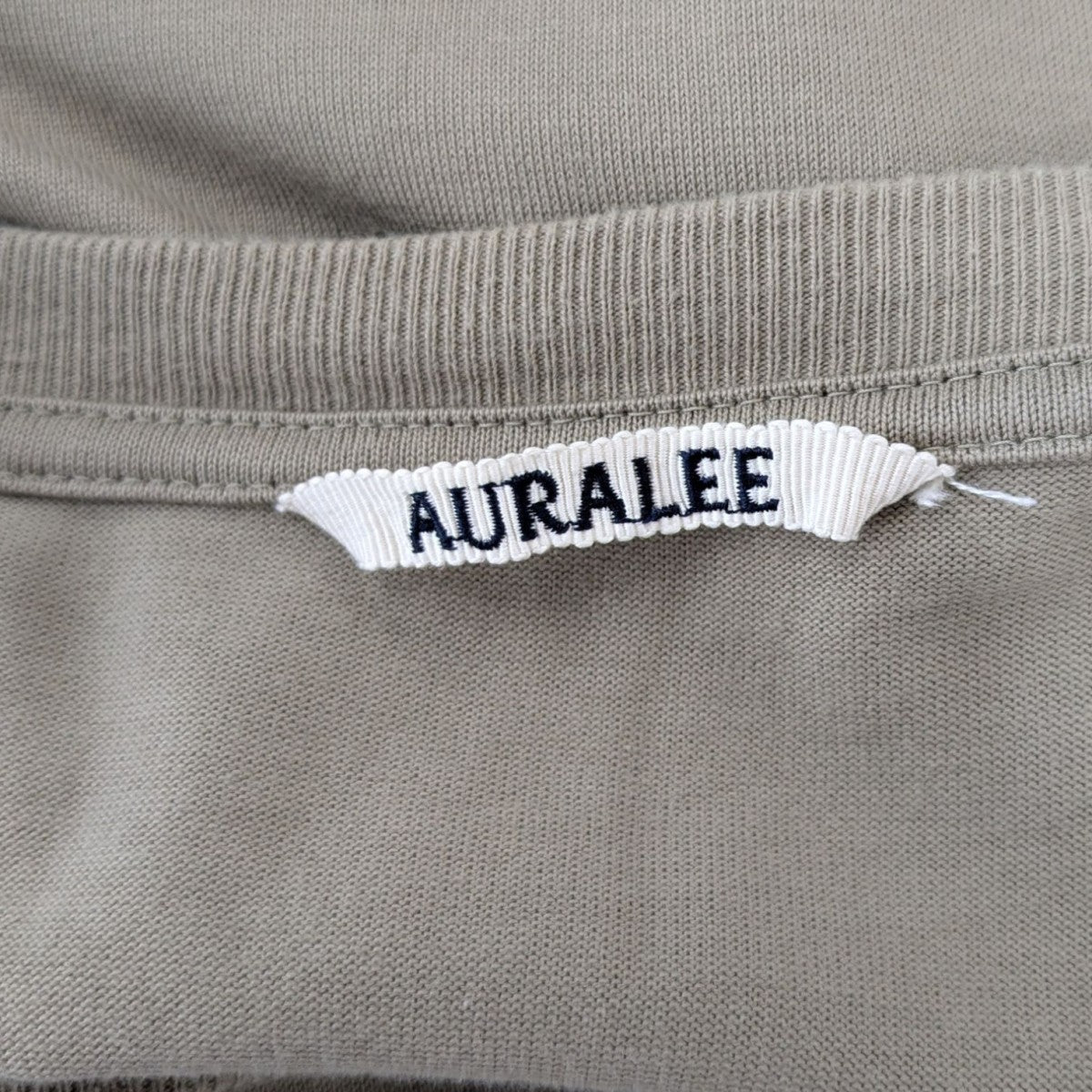【最終値下げ　新品未使用】AURALEE☆ロンT☆3☆白 中古・古着通販】AURALEE (オーラリー) Tシャツ ホワイト サイズ