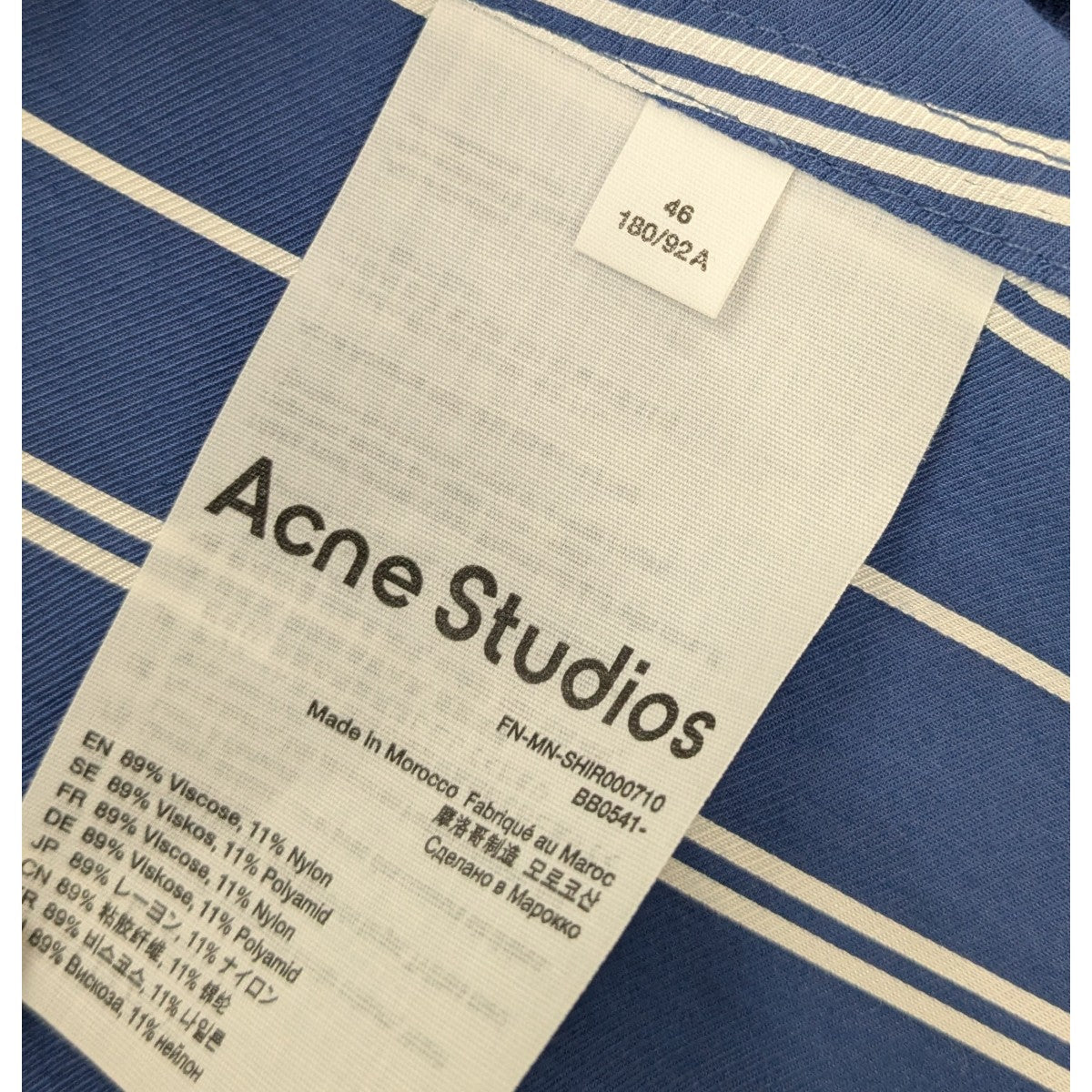 ENTIRE STUDIOS 新品未使用人気トップス 楽天市場】アクネストゥディオズ ライダースジャケット