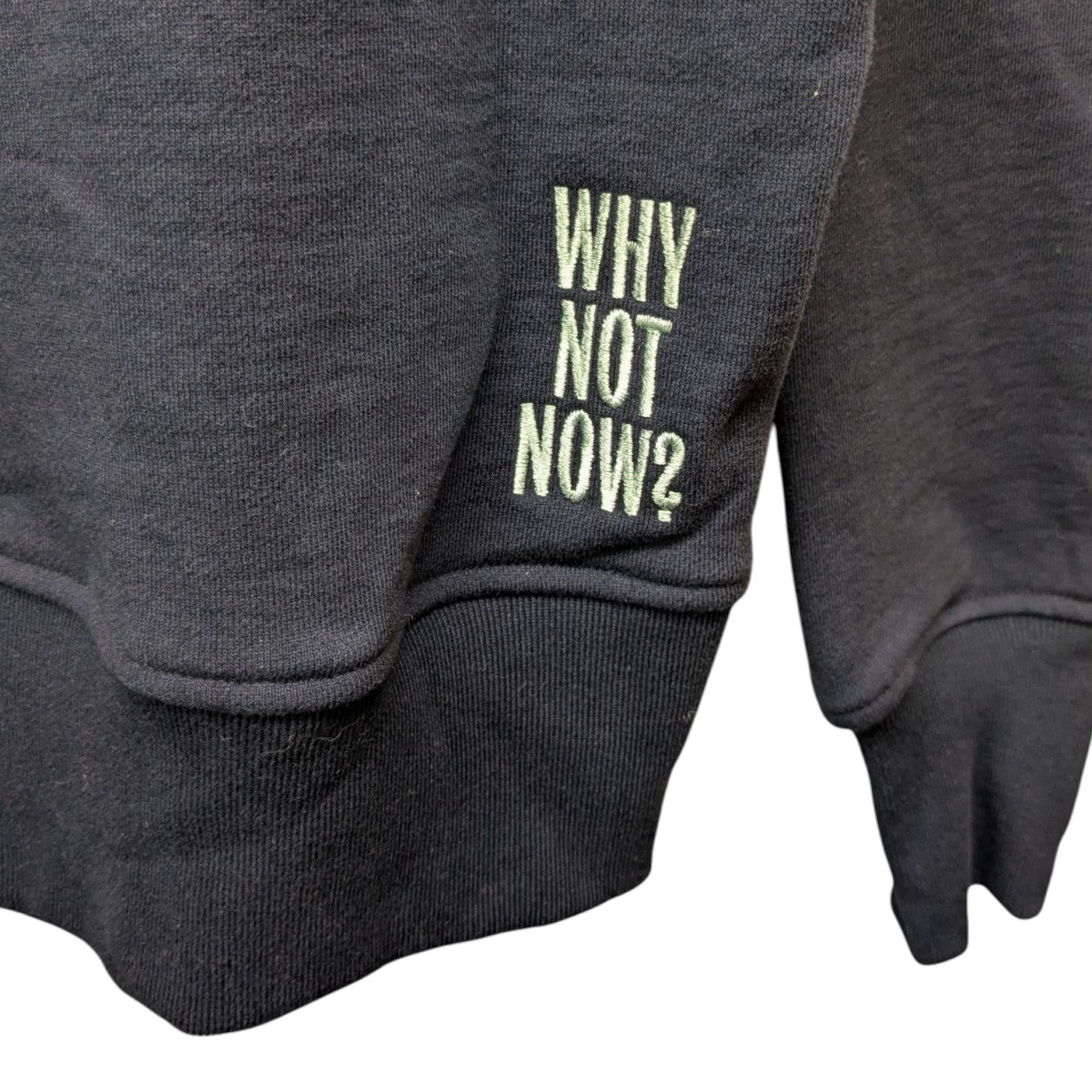最終価格です♡完売品 新品タグ付き ミースロエ スウェット WHY NOT NOW?×Chaos スキッパースウェットトレーナーCH206396ER