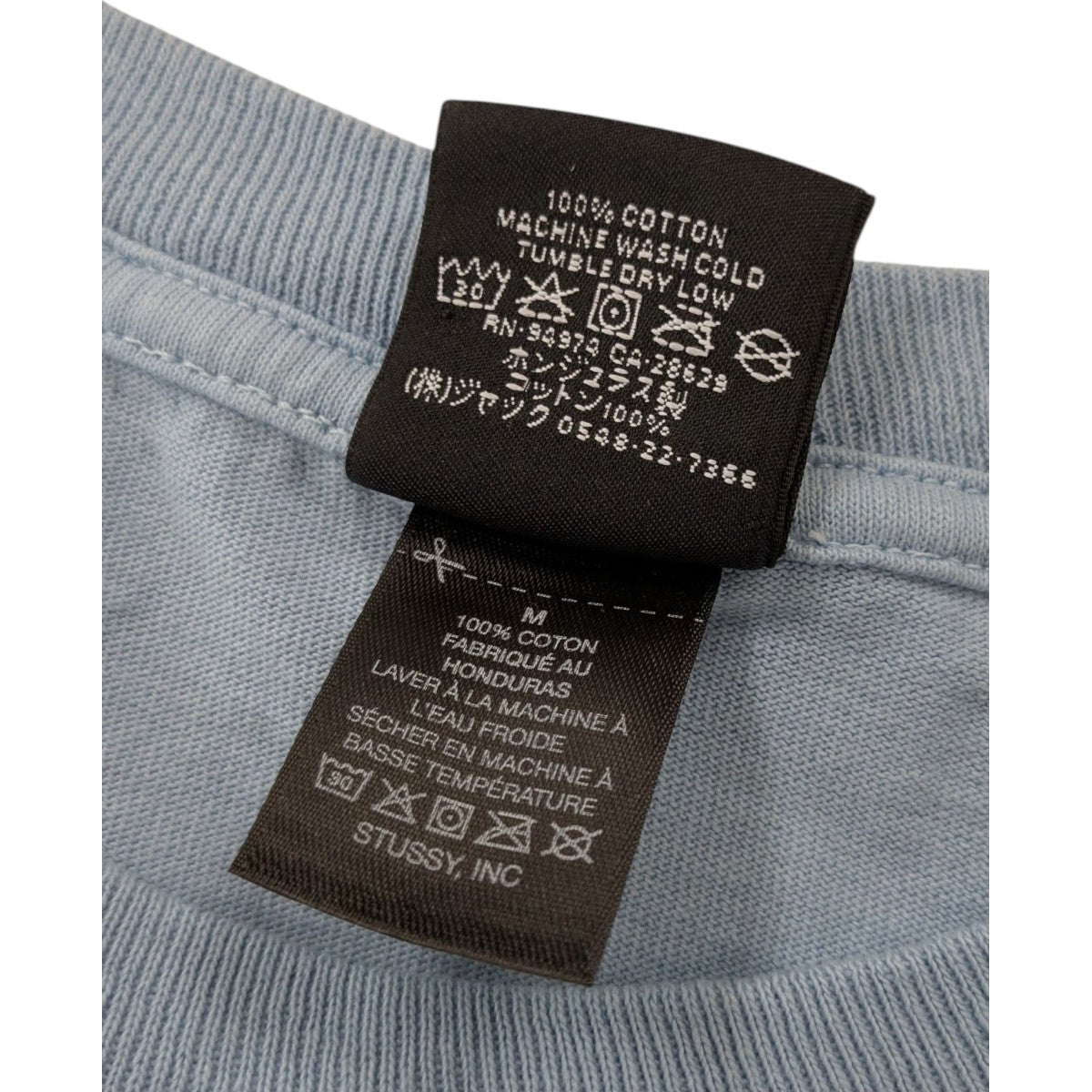 stussy×OUR LEGACY 25SS「Work Shop Swirl Tee」プリントTシャツ 古着・中古-5枚目のアイテム画像