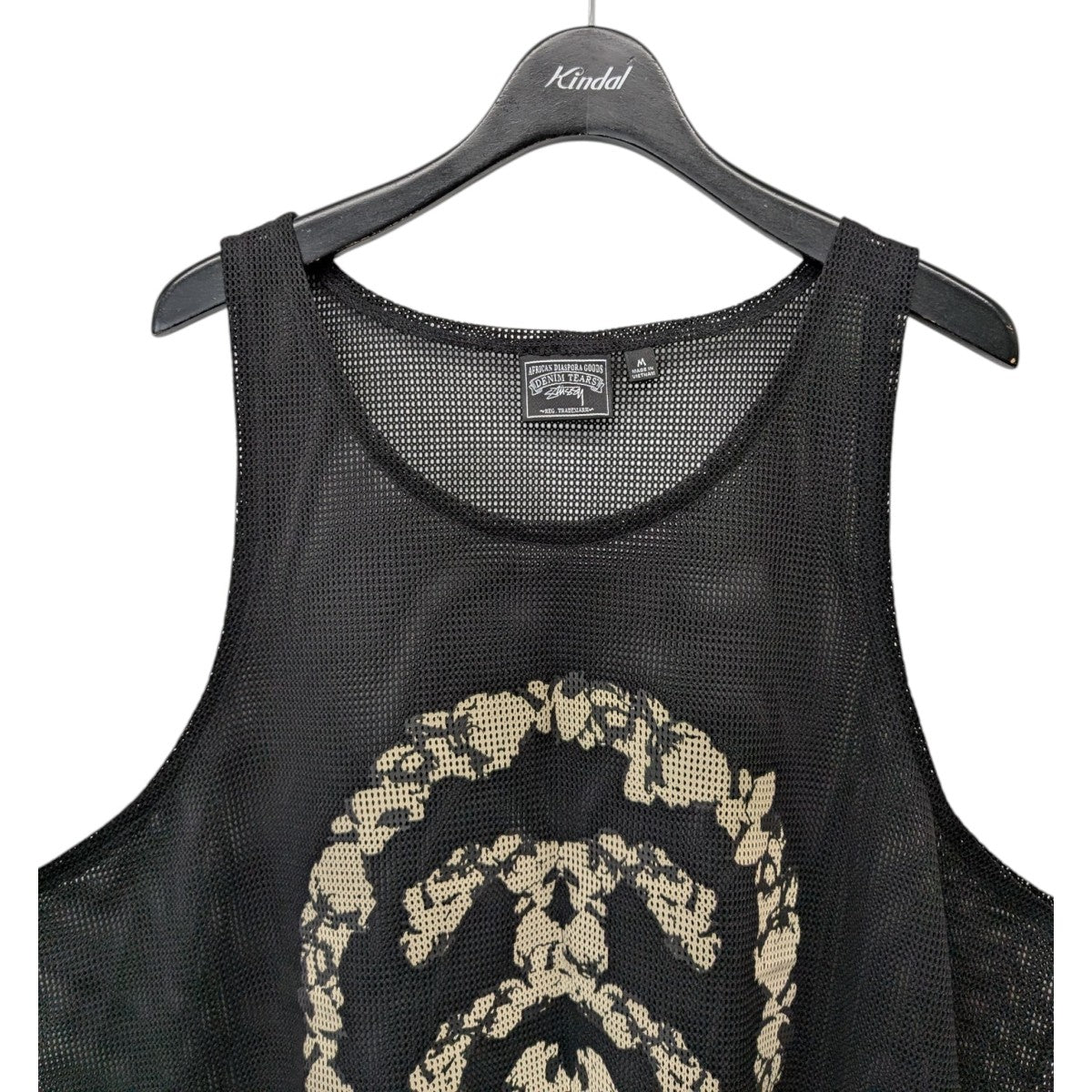 stussy×Denim Tears 25SS「DT MESH TANK」メッシュタンクトップ