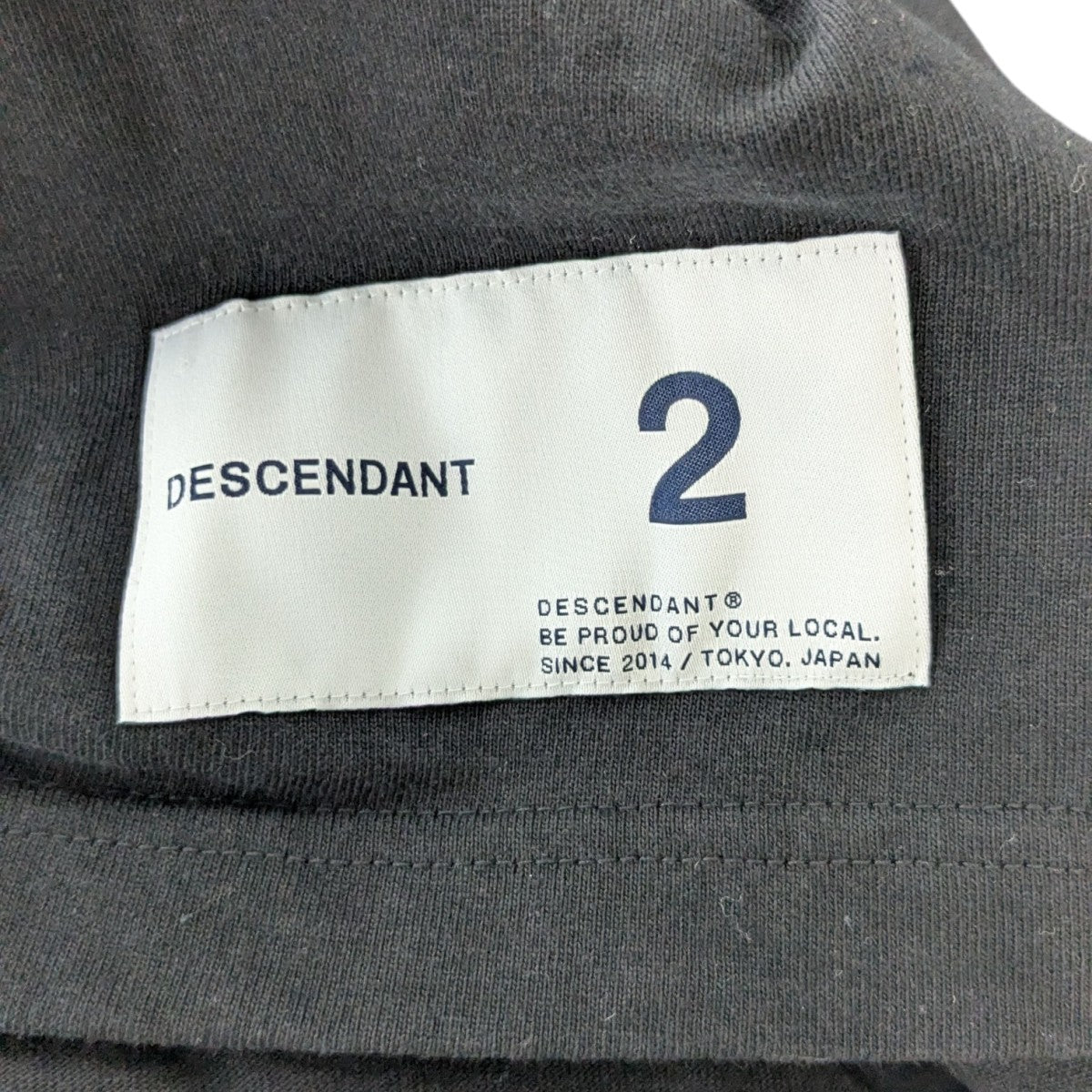 DESCENDANT 25SS「KID BEARING SS」プリントTシャツ 古着・中古-4枚目のアイテム画像