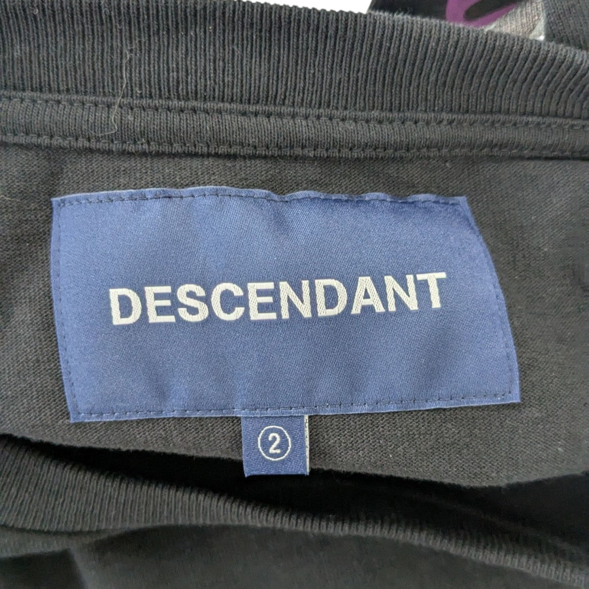 DESCENDANT 25SS「KID BEARING SS」プリントTシャツ 古着・中古-5枚目のアイテム画像