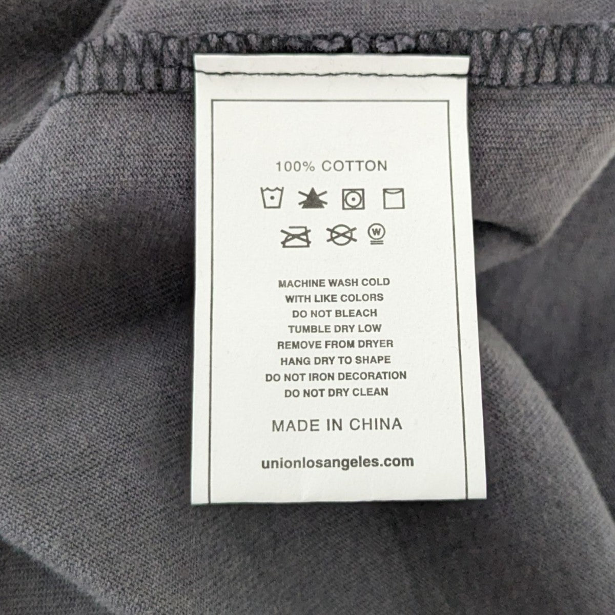 UNION LOS ANGELES(ユニオンロサンゼルス) 25SS「TURNED IN TEE