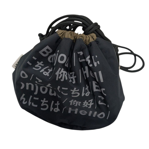 sacai(サカイ) Hello sacai 限定 リバーシブル巾着ポーチ