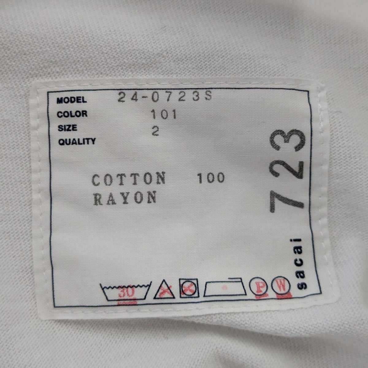 sacai(サカイ) 24SSKNOW FUTURE T-ShirtプリントTシャツ24-0723S