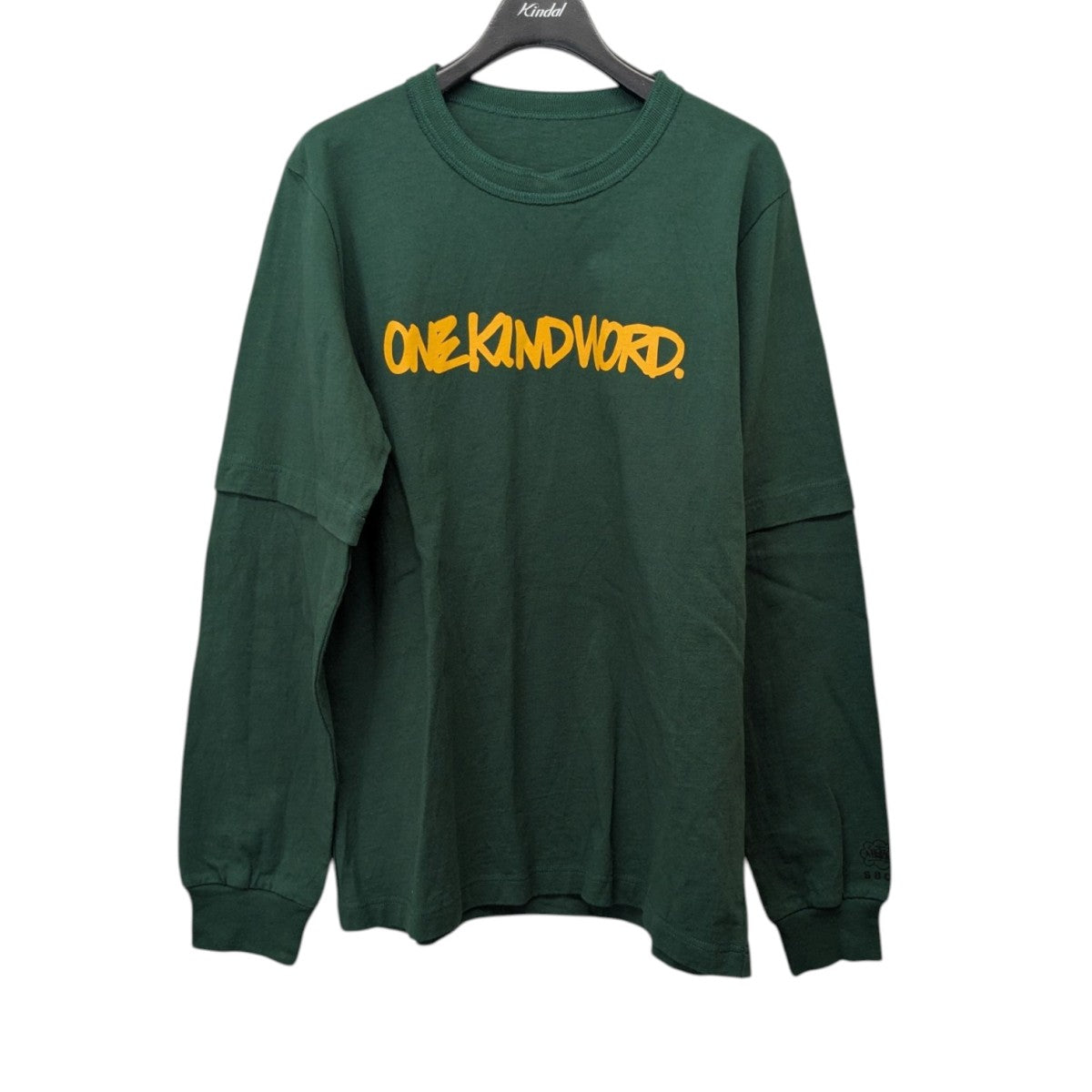 23SSONE KIND WORD Print LSV T-ShirtsプリントロングTシャツ23-0467S