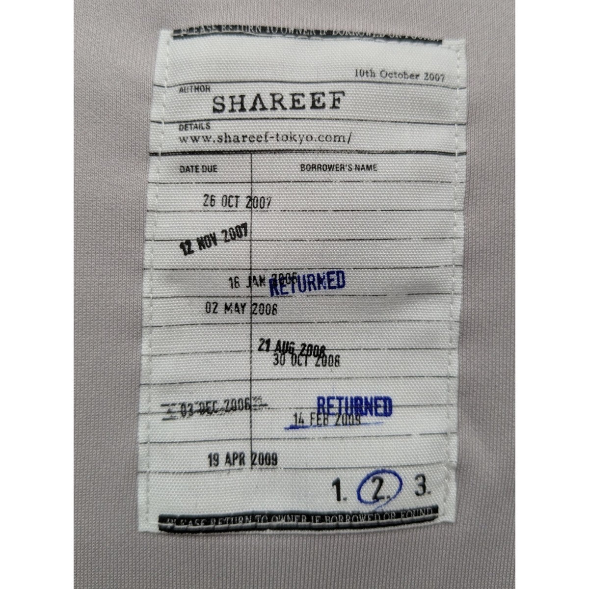 SHAREEF 「MESH LAYERED TANK TOP」メッシュレイヤードタンクトップ 115224003 古着・中古-5枚目のアイテム画像