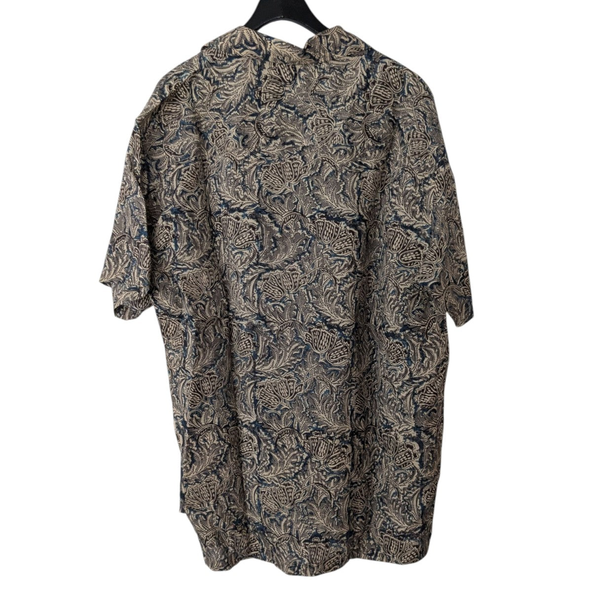 khoki コッキ 23SS 23ss-b-02 Kalamkari shirt コッキ 23SS 23ss-b-02 Kalamkari shirt 総柄 オープンカラー
