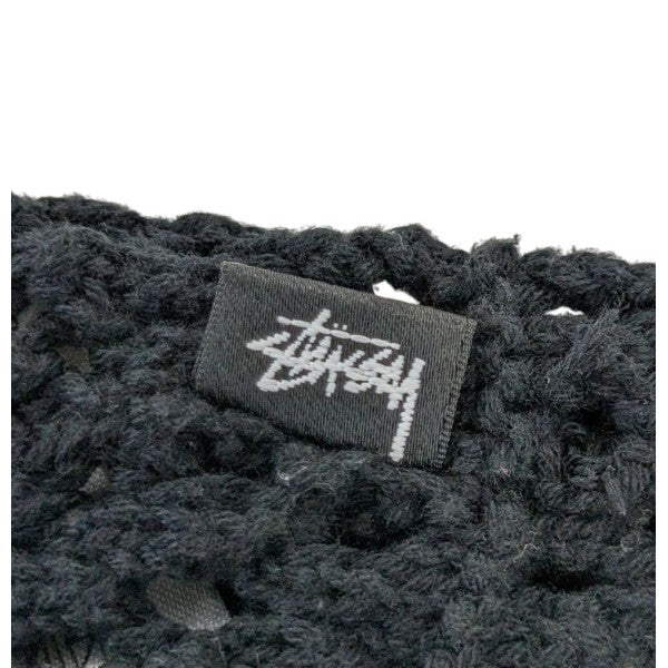 stussy 22SS「CHROCHET SHIRT」クロシェットシャツ 古着・中古-4枚目のアイテム画像