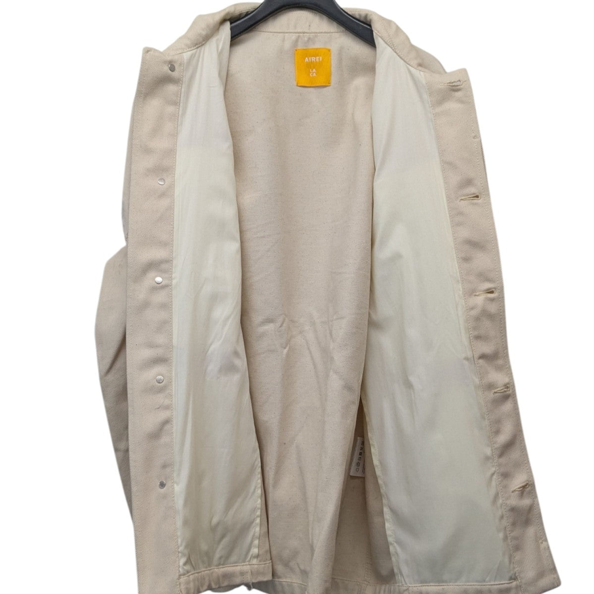 AIREI Organic Denim Jacketオーガニックデニムジャケット 古着・中古-5枚目のアイテム画像