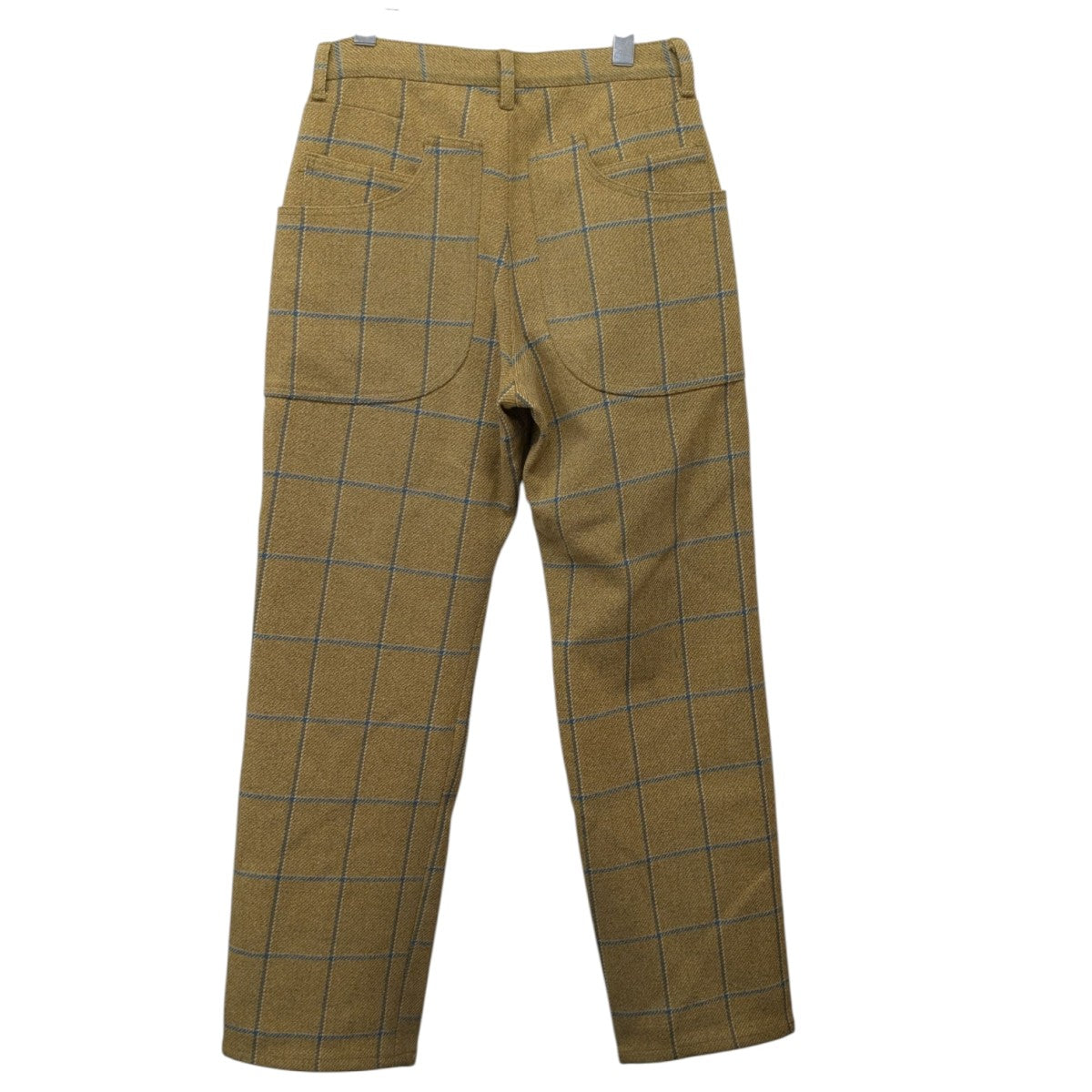 MANUEL LAYERED POCKET PANTS - CheckedレイヤードチェックパンツAW22-RPT03