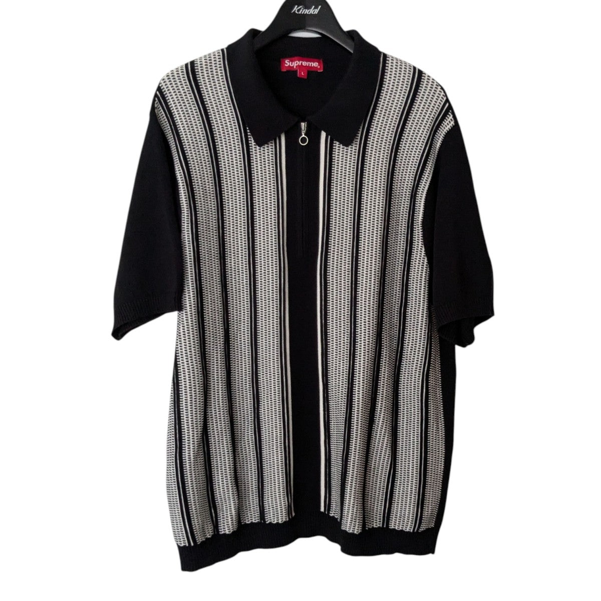 Supreme 16SSHalf Zip PoloハーフZIPポロシャツ 古着・中古-1枚目のアイテム画像
