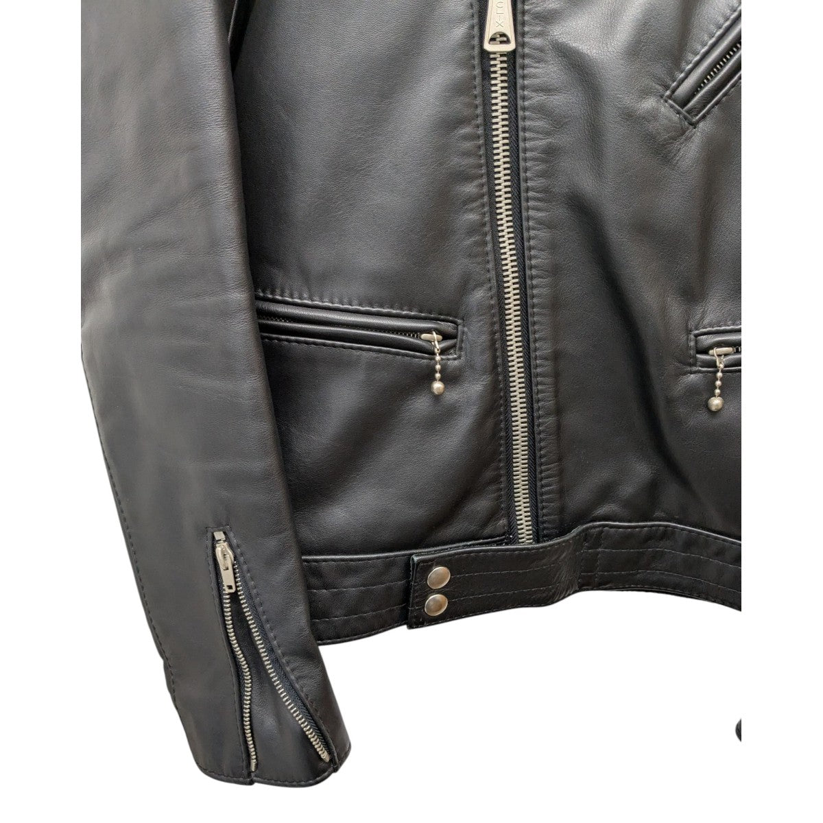 Lewis Leathers 「CYCLONE」ダブルライダースジャケット 古着・中古-4枚目のアイテム画像