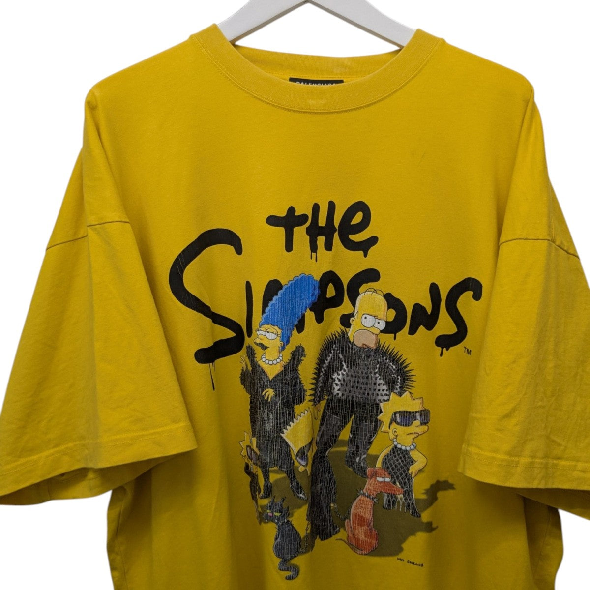 BALENCIAGA×THE SIMPSONS ザ・シンプソンズ オーバーサイズTシャツ676589 古着・中古-3枚目のアイテム画像