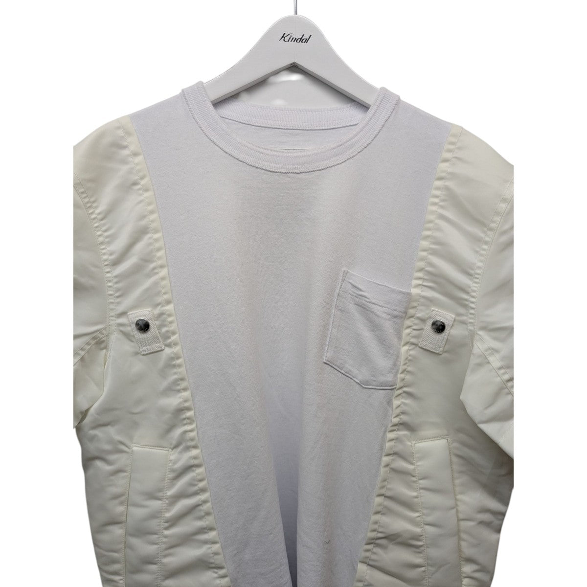 サカイ 24SS Chino x Nylon Twill 楽天市場】SACAI 24SS COTTON CHINO x NYLON TWILL BLOUSON 24