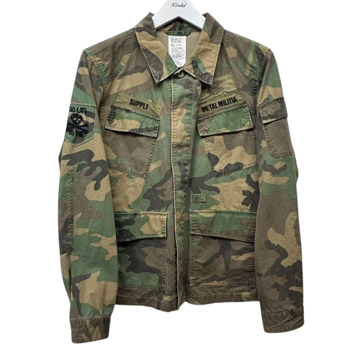 Supreme×WTAPS 07SSJUNGLE L S SHIRTS FATIGUE COTTON CAMO