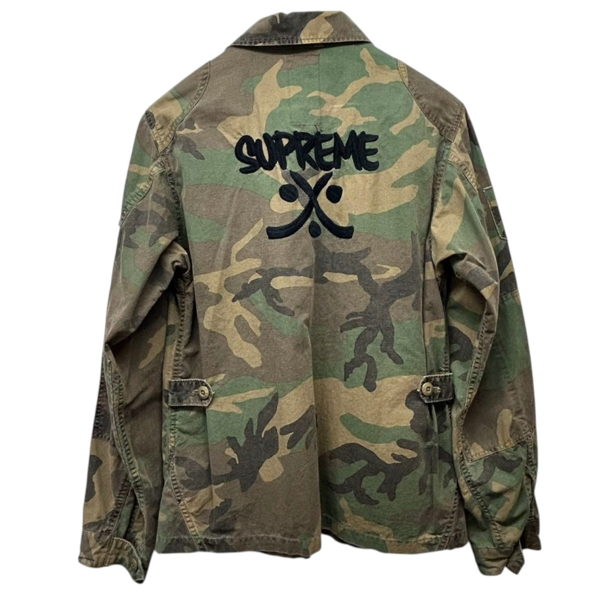 Supreme×WTAPS 07SSJUNGLE L S SHIRTS FATIGUE COTTON CAMO
