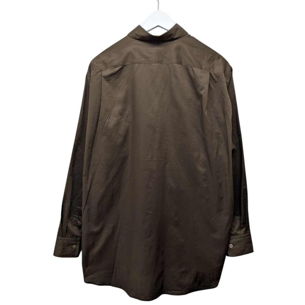 25SS「WASHED FINX TYPEWRITER BUTTON DOWN SHIRT」フィンクスコットンタイプライタークロスシャツ