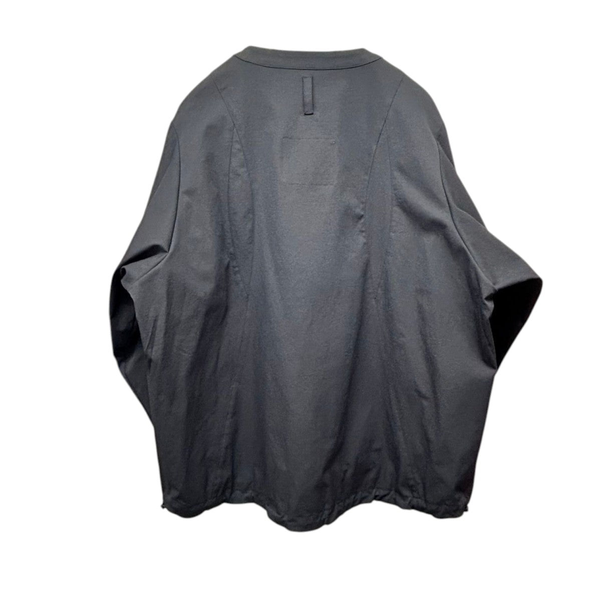 UNTRACE 24SSLINEN TWILL ZIPPER CARDIGANリネンツイルジッパーカーディガン 古着・中古-4枚目のアイテム画像