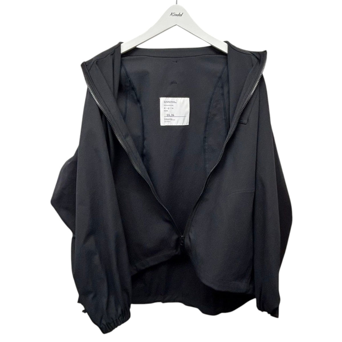 UNTRACE 24SSLINEN TWILL ZIPPER CARDIGANリネンツイルジッパーカーディガン 古着・中古-5枚目のアイテム画像