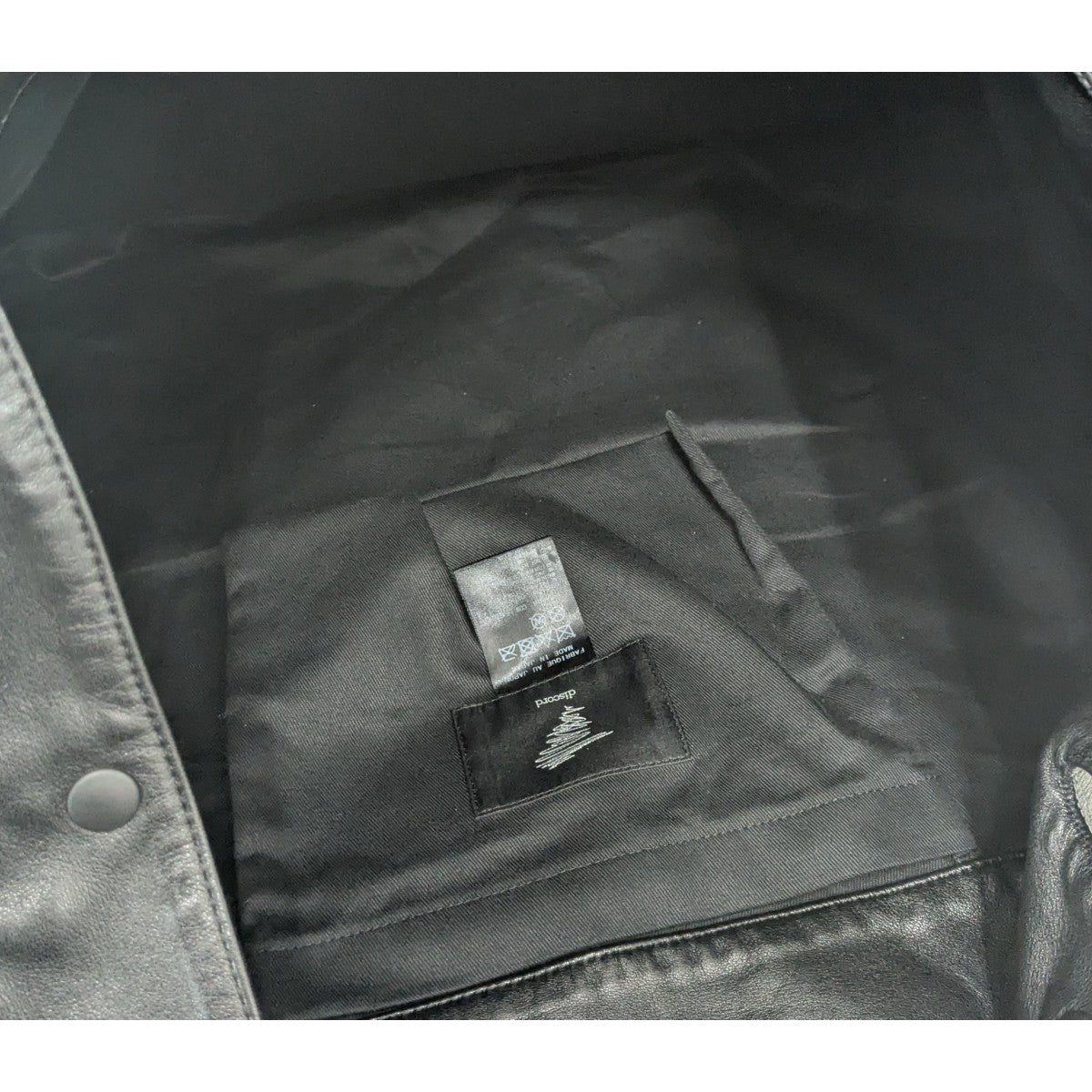 バッグ discordYohjiYamamoto INFINITE(Signature) INFINITE(Leather) – THE SHOP YOHJI YAMAMOTO