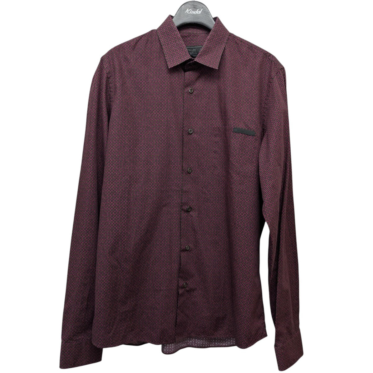 PRADA 総柄シャツ 古着・中古-1枚目のアイテム画像