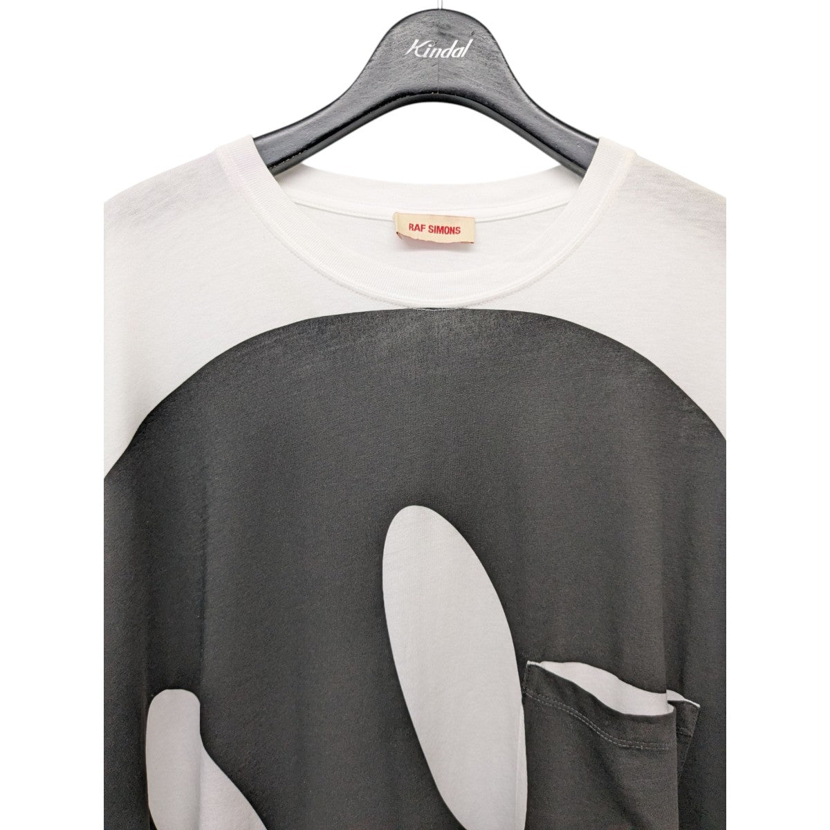 RAF SIMONS 20SSスマイルロングワンピース 古着・中古-3枚目のアイテム画像
