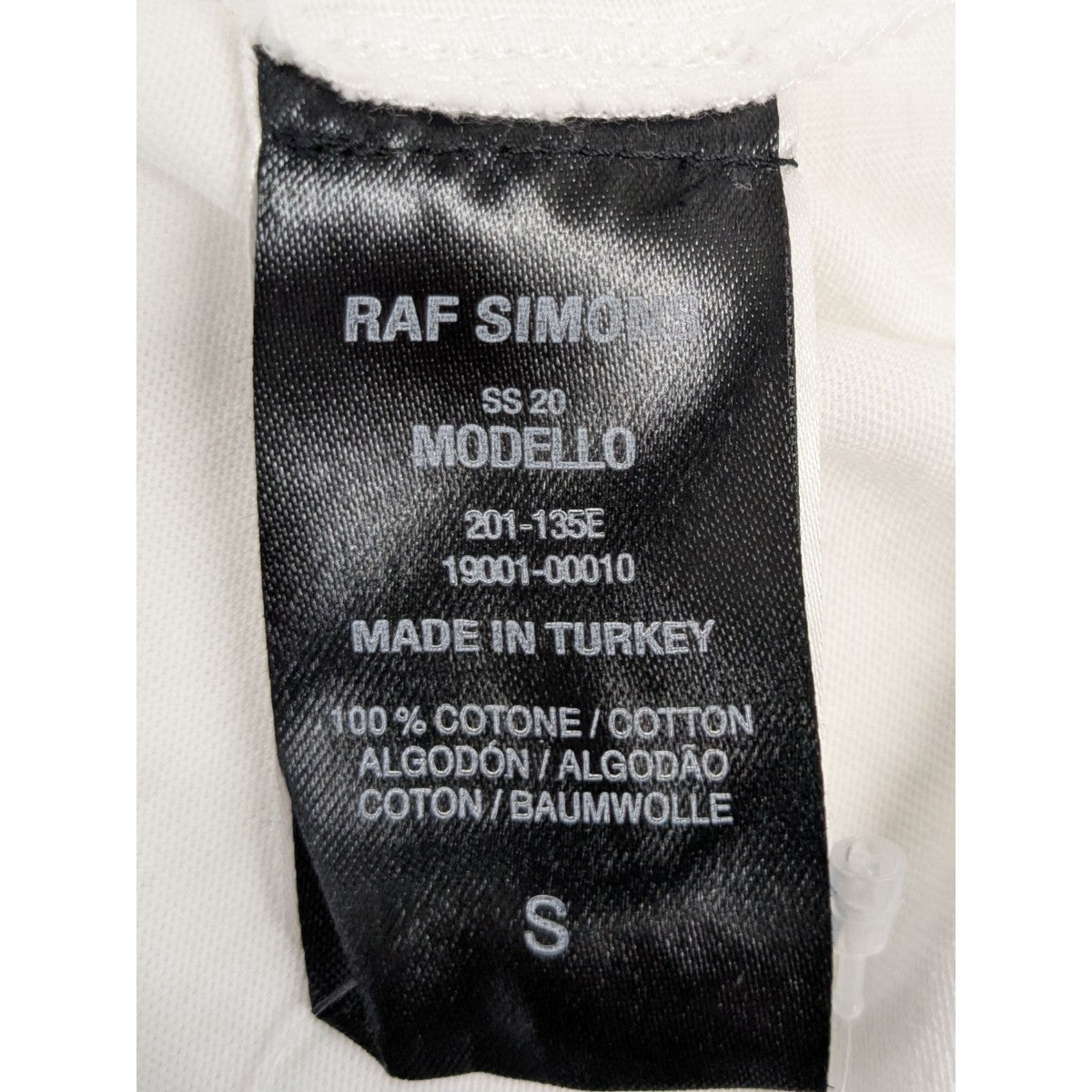 RAF SIMONS 20SSスマイルロングワンピース 古着・中古-8枚目のアイテム画像