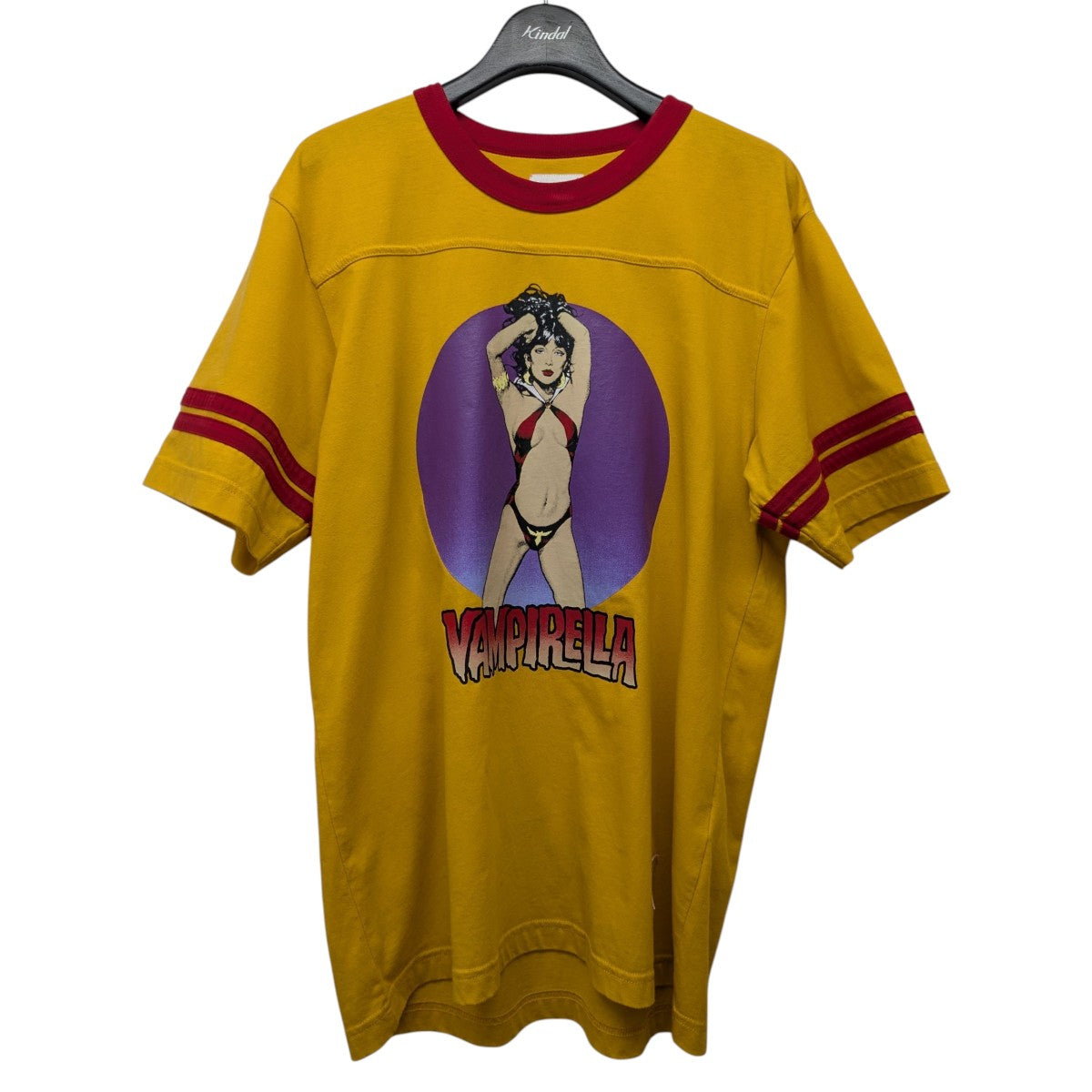 Supreme 17SS「Vampirella S S Football Top」フットボールTシャツ 古着・中古-1枚目のアイテム画像